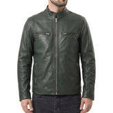 Green Leather Jacket