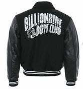 Billionaire Boys Club Varsity Jacket Leather Sleeves and Wool Body Letterman