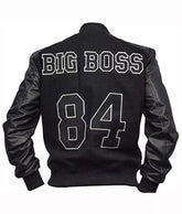 Black Diamond Dogs Metal Gear Solid Flight Bomber Varsity Mens Leather Jacket