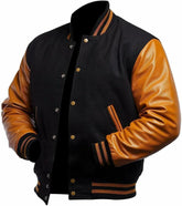 American Varsity Jacket, Mens Stylish Letterman Bomber for Modern Streetwear