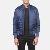 Ramon Bomber Jacket In Blue