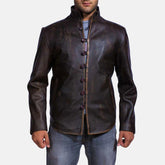 Drakeshire Leather Jacket In Brown