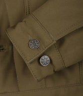 Men's Trucker Style Classic Khaki Jacket
