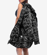 Dalia Women's Black Duck Down Puffer Coat 700 Fill