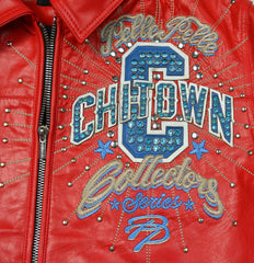 Pelle Pelle Chi-Town Collector Red Leather Jacket