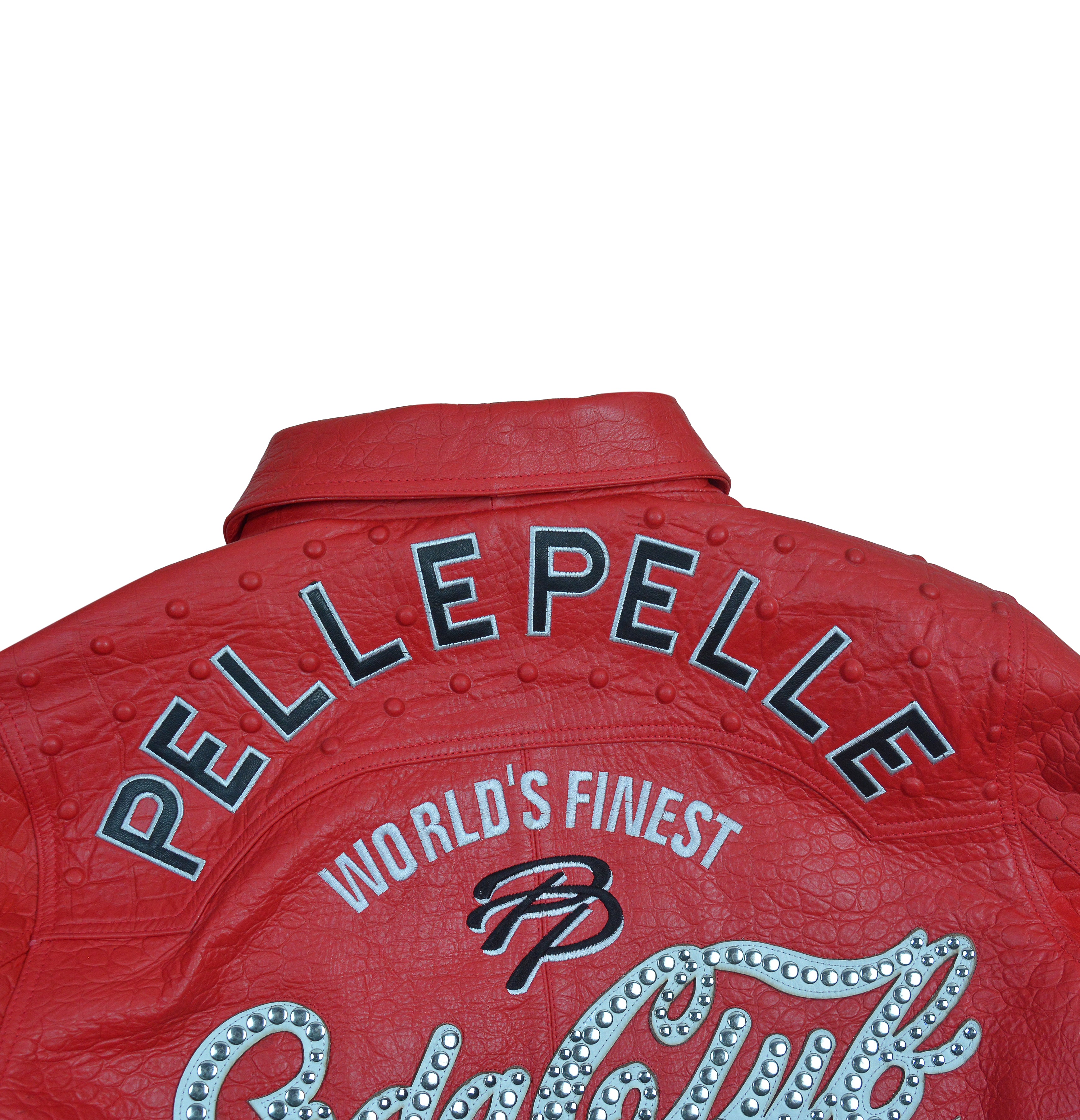 Pelle Pelle Red Soda Club Leather Jacket