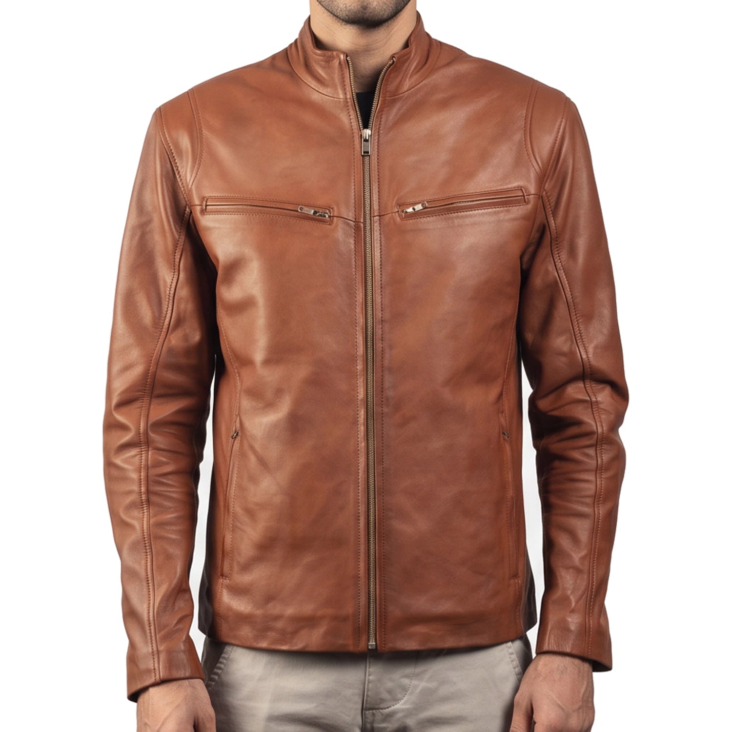 Brown Leather Jacket