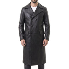 Men's Black Leather Coats