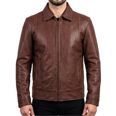 Light Brown Leather Jacket