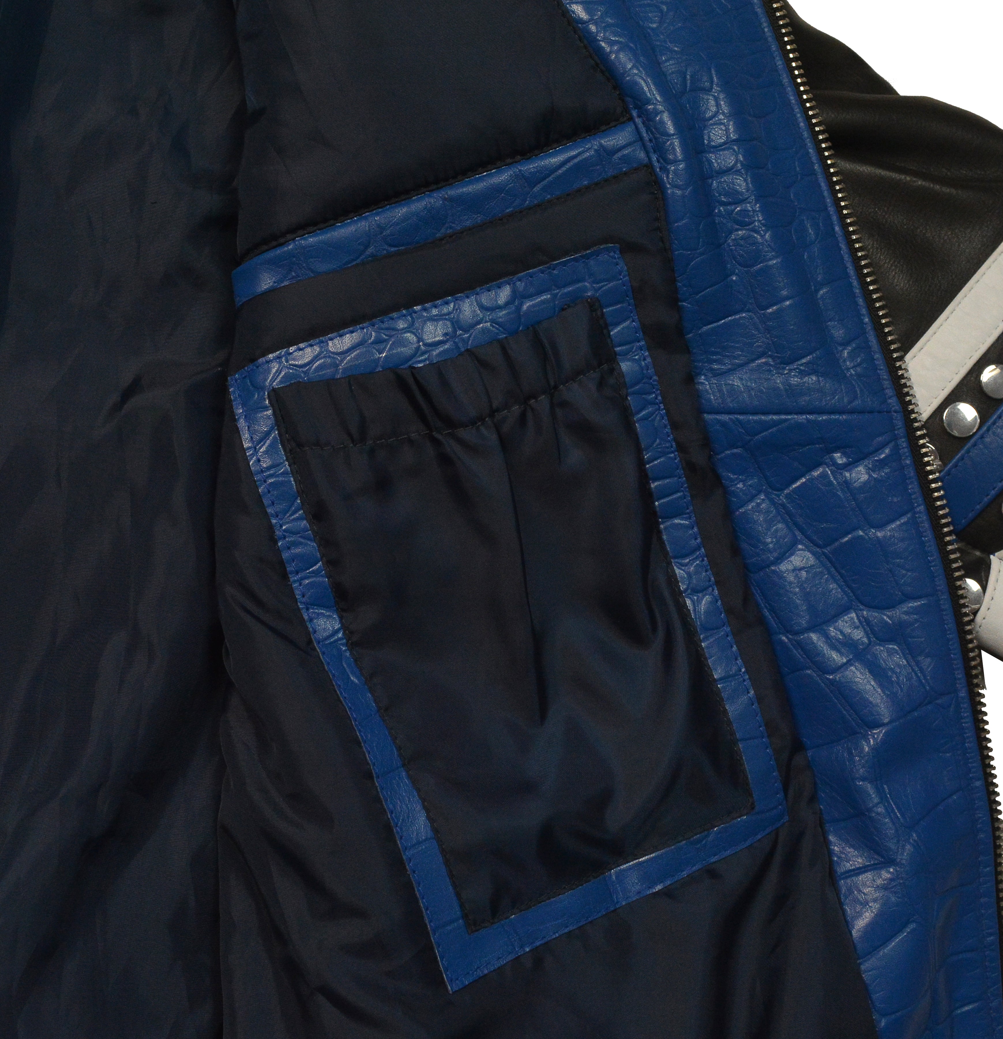 Pelle Pelle Blue Soda Club Leather Jacket