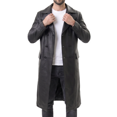 Men's Black Leather Coats