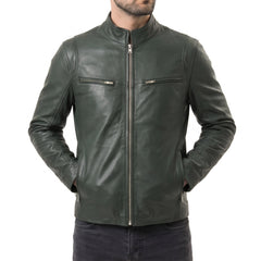 Green Leather Jacket