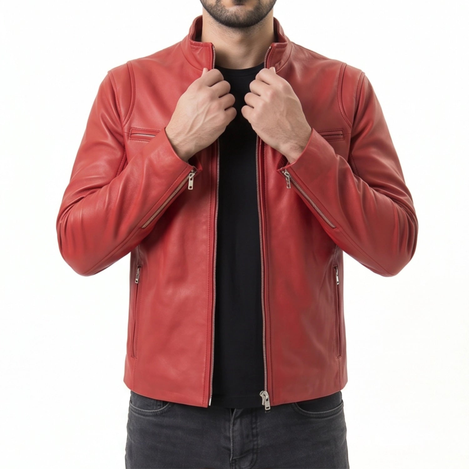 Red Leather Jacket