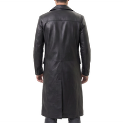 Men's Black Leather Coats