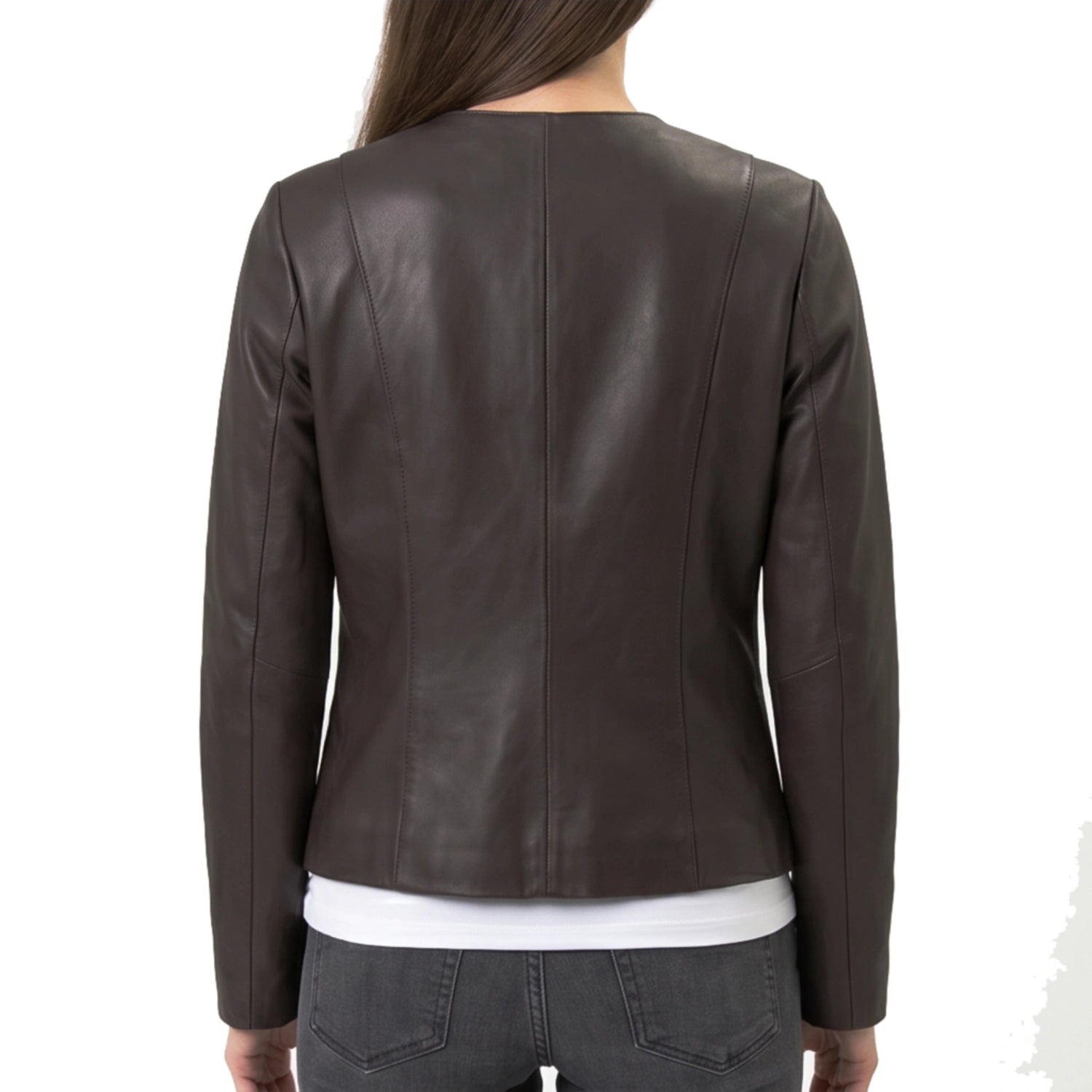 Women's Brown Leather jacket