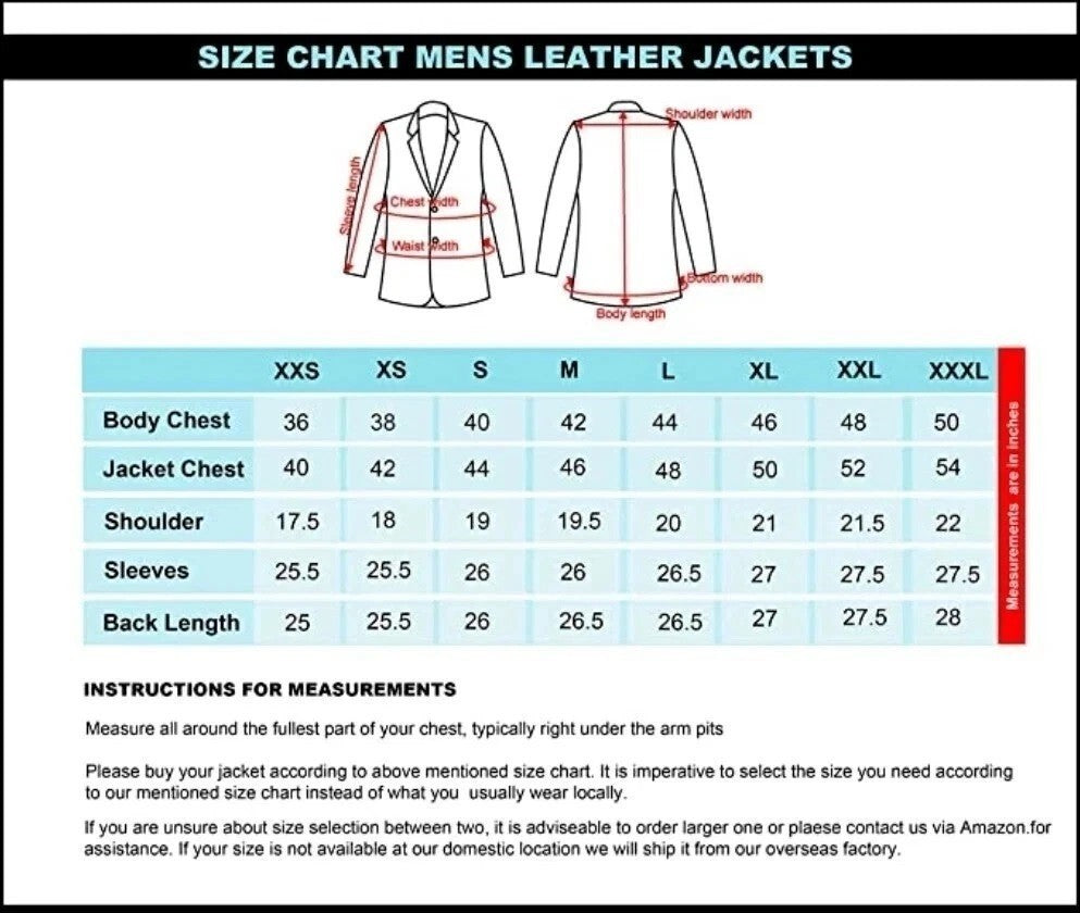 Black Leather Blazer for Tall Men, Two-Button Classic Urban Fit Jacket