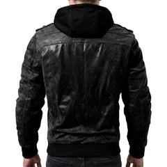 Titan Mens Black Leather