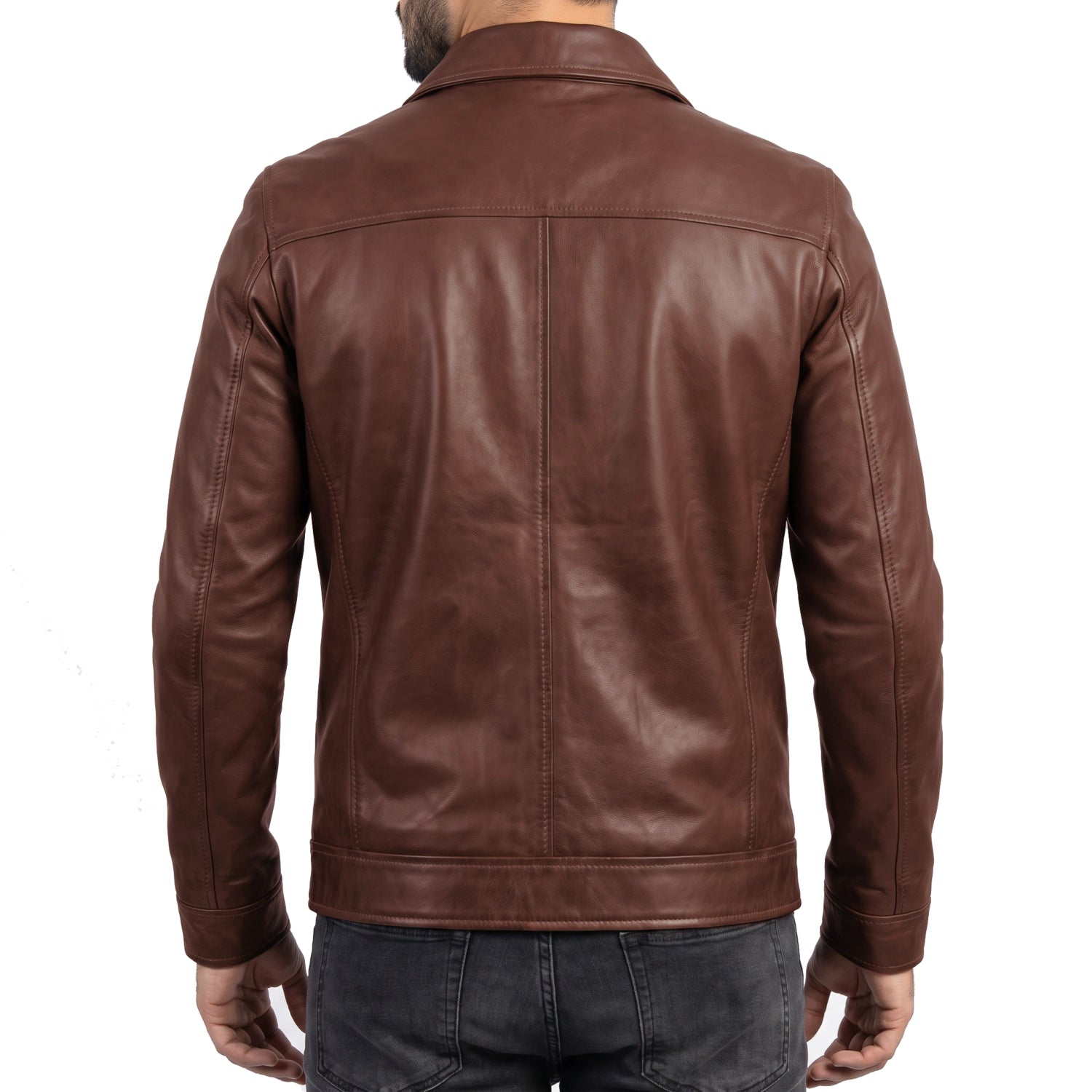 Light Brown Leather Jacket