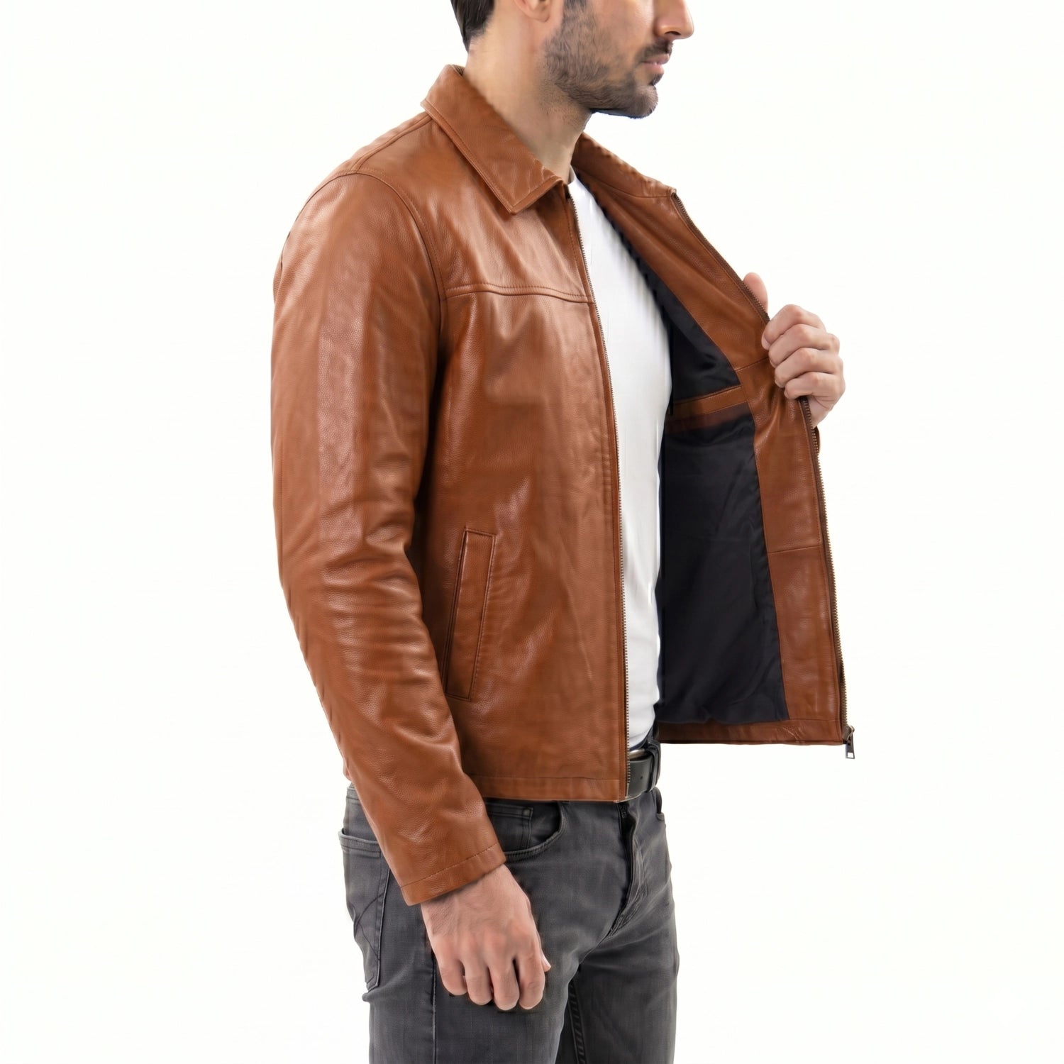 Brown Leather Jacket