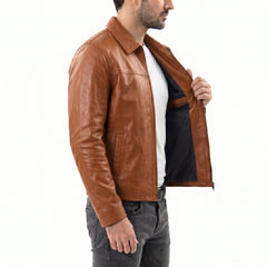 Brown Leather Jacket