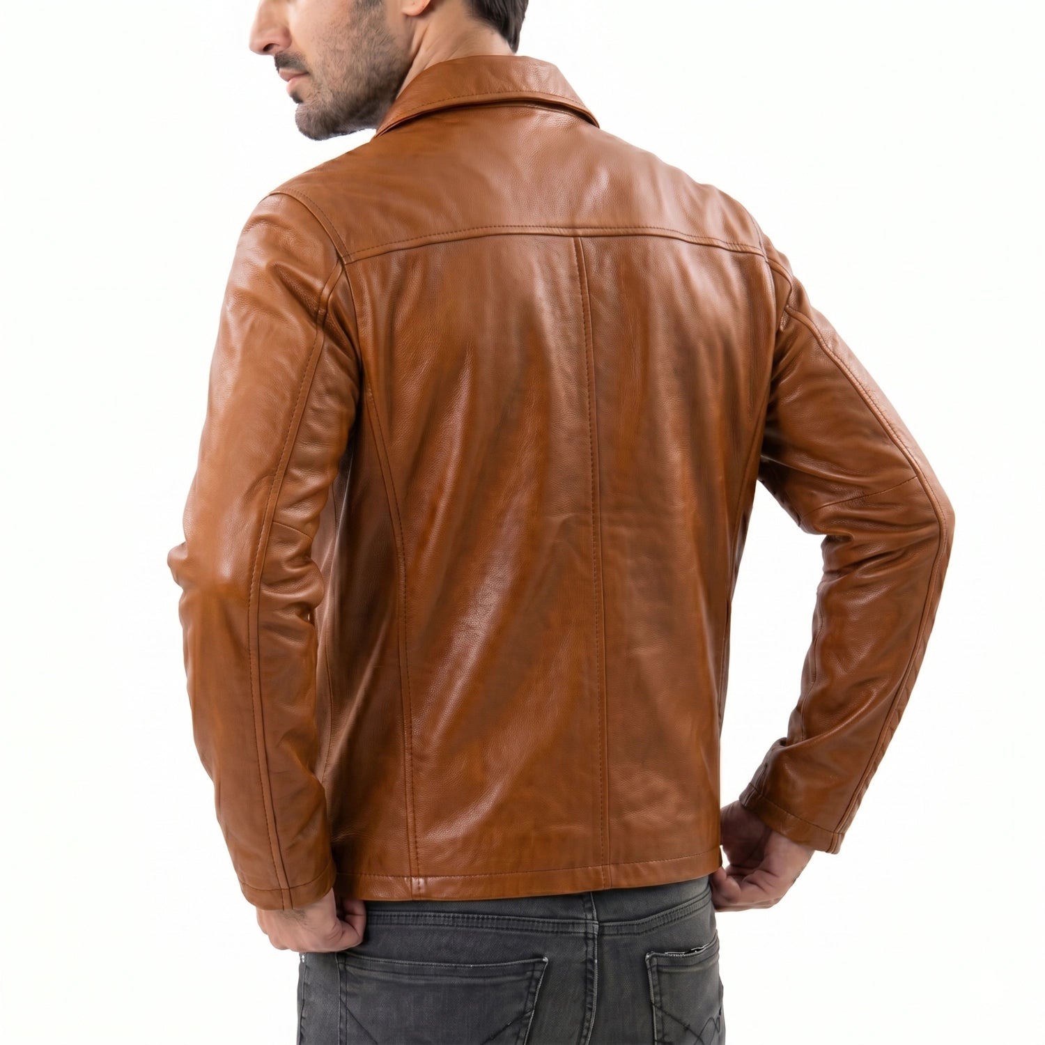 Brown Leather Jacket
