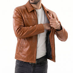 Brown Leather Jacket