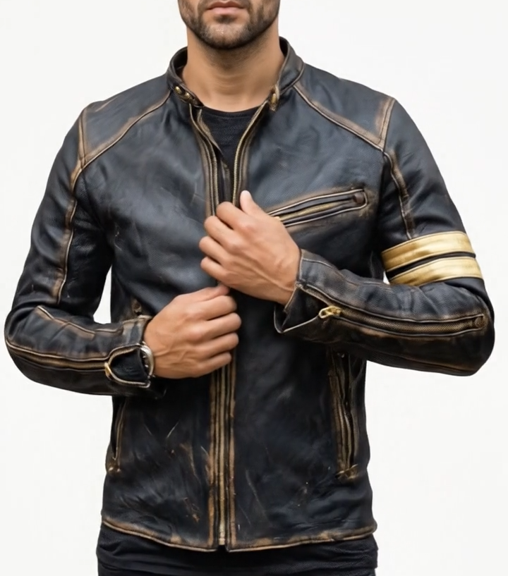 Vintage Biker Leather Jackets