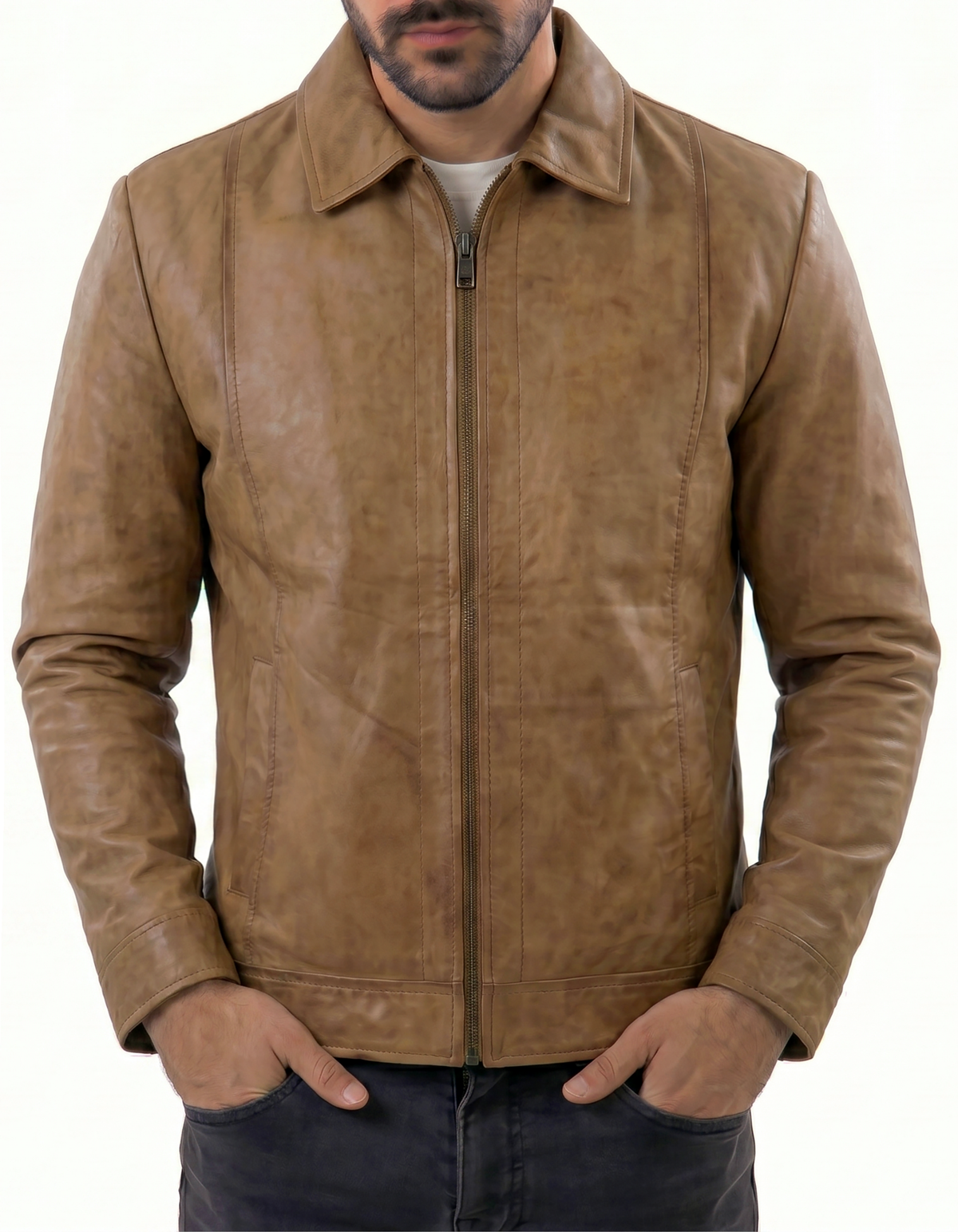 John Camel Leather Jackets