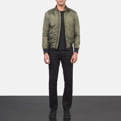 Ramon Bomber Jacket In Green