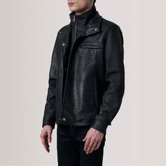 Sean Snuffed Classic Jacket In Black