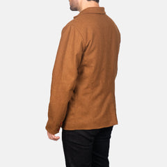 Borges Wool Blazer In Khaki