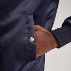 Clyde B-15 Bomber Jacket In Blue