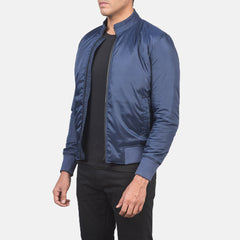 Ramon Bomber Jacket In Blue