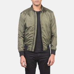 Ramon Bomber Jacket In Green