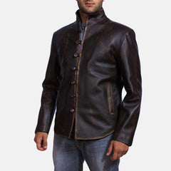 Drakeshire Leather Jacket In Brown