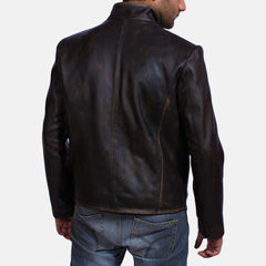 Drakeshire Leather Jacket In Brown