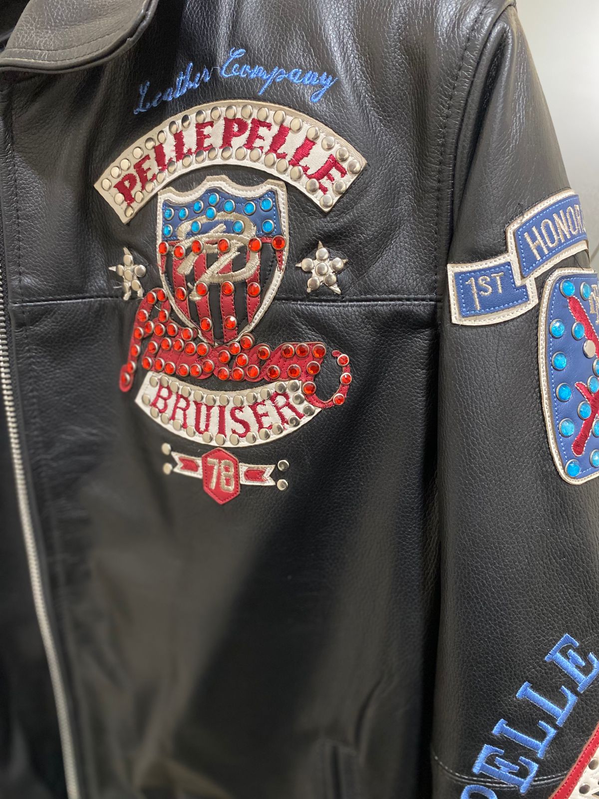 Pelle Pelle American Bruiser Plush Black Jacket