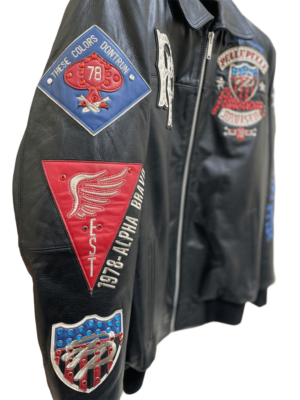 Pelle Pelle American Bruiser Plush Black Jacket