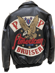 Pelle Pelle American Bruiser Plush Black Jacket