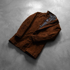 Sheriff Suede Jacket In Brown