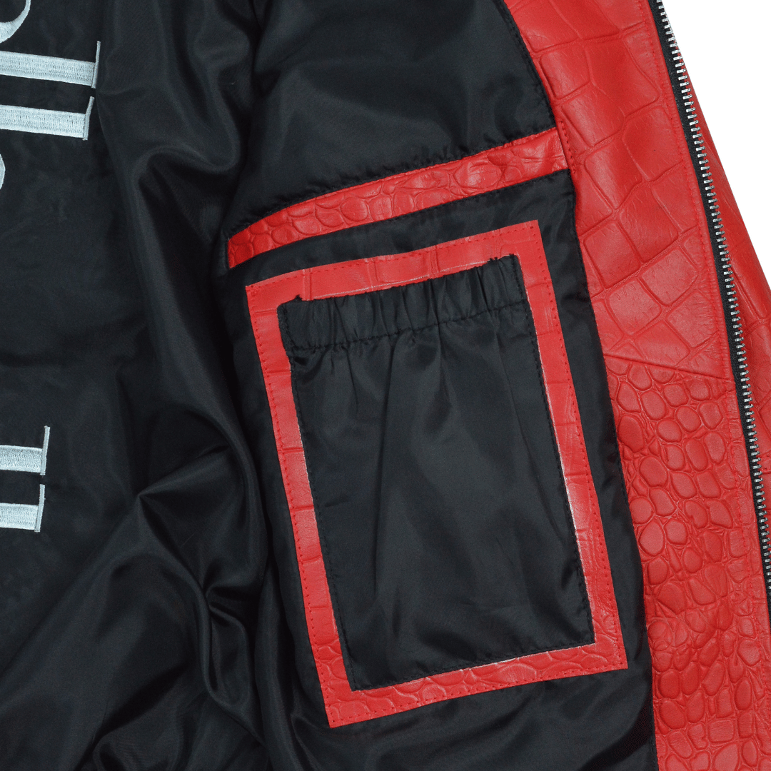 Pelle Pelle Red Soda Club Leather Jacket