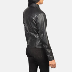 Tomachi Leather Jacket In Black