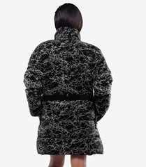 Dalia Women's Black Duck Down Puffer Coat 700 Fill