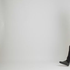 Walton Leather Varsity Jacket In Black