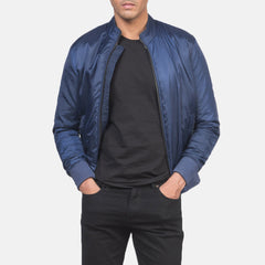 Ramon Bomber Jacket In Blue